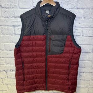 Mountain Hardware Dynotherm 650 Goose Down Puffer Vest Mens XL Gorpcore Hiking